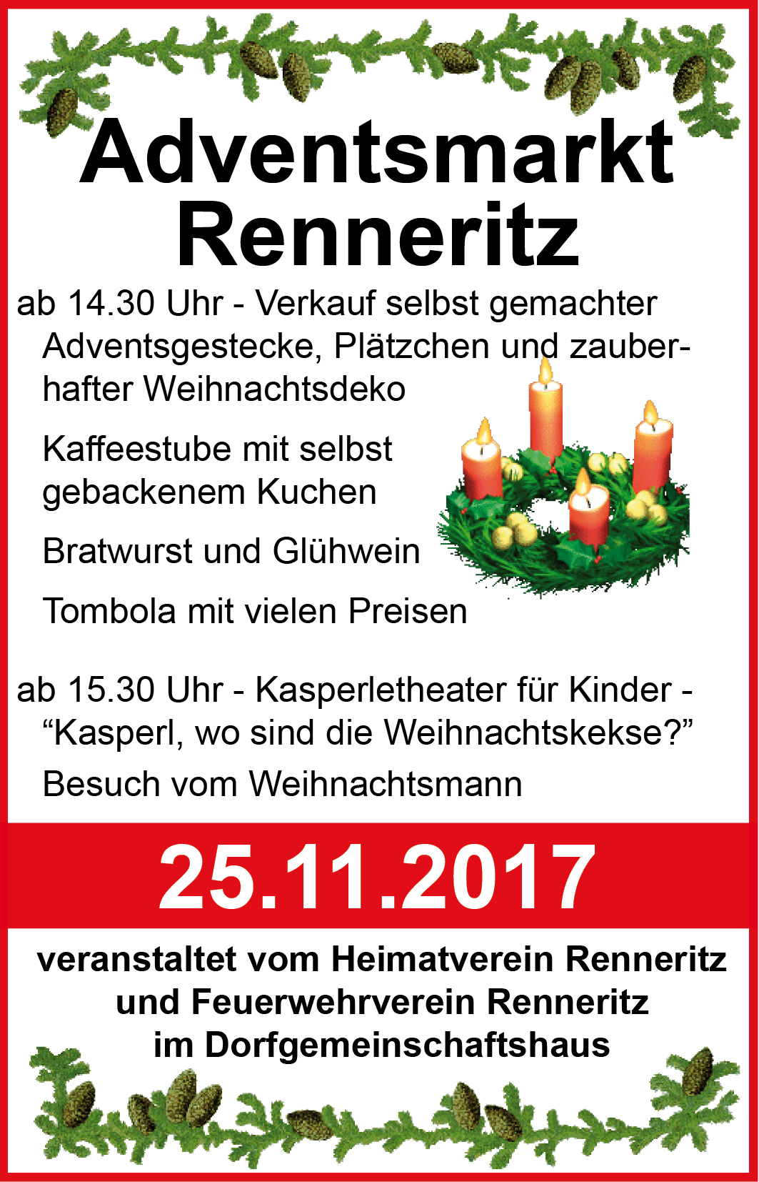 Adventsmarkt in Renneritz