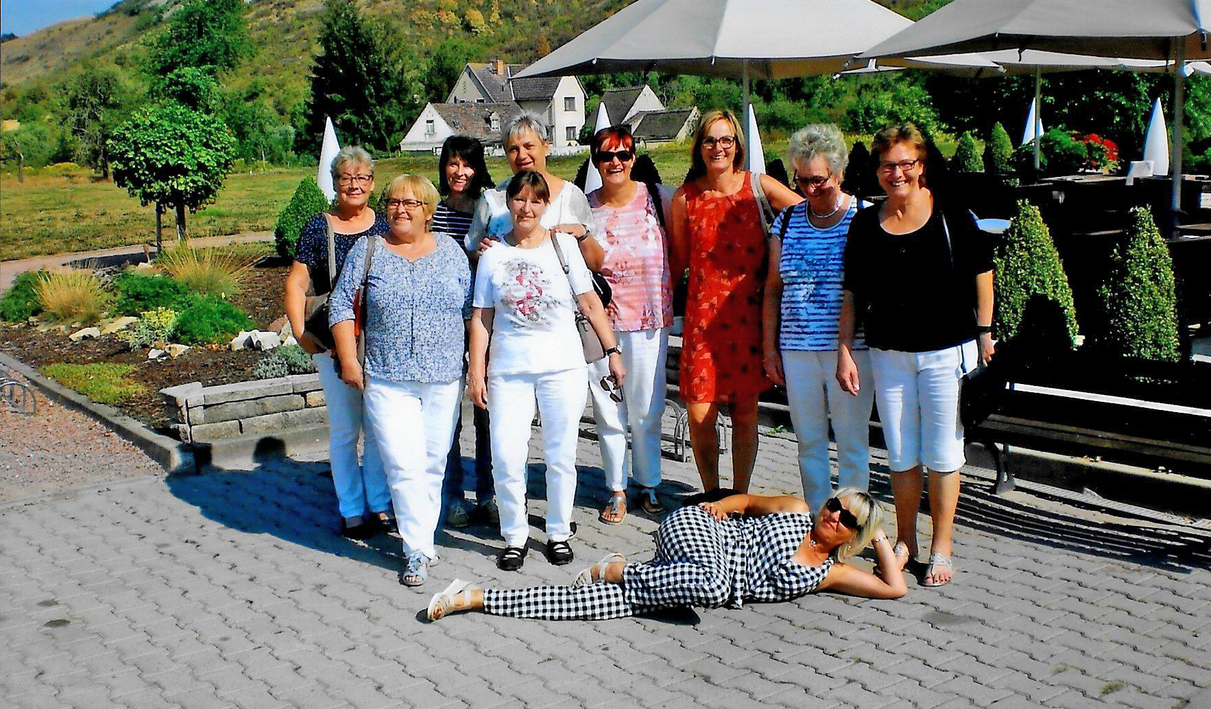 2018 Fahrt Frauensportgruppe nach Schönburg